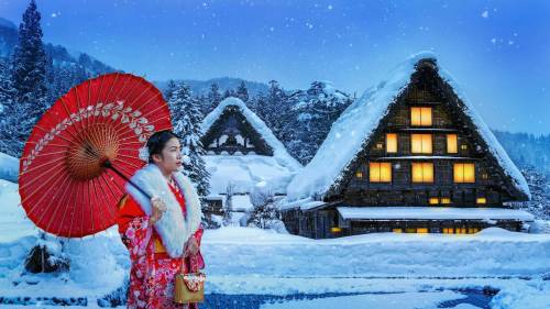 Как отмечают Рождество в Японии