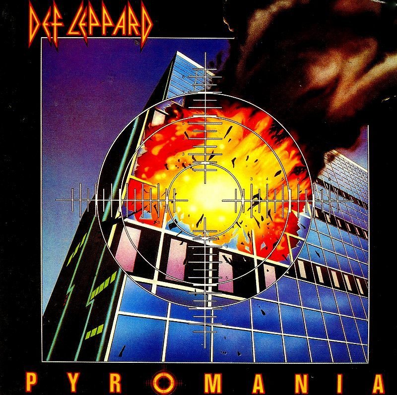 Amp pyromania. Def Leppard Pyromania 1983. Def Leppard 1990. Def Leppard Pyromania винил. Обложка CD Def Leppard - Pyromania.